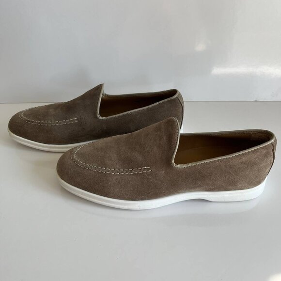 Dino Draghi Men’s Suede Loafers – Size US 8 (Made in Italy) - Picture 6 of 9
